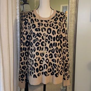 Women’s Leopard Print Sweater